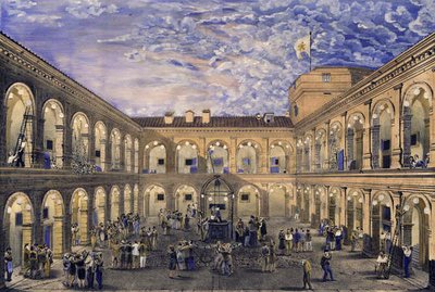 Political Prisoners in the Civita Castellana Fort on the Night of 21st June 1846 Granted Amnesty on the Coronation of Pope Pius IX by Italian School