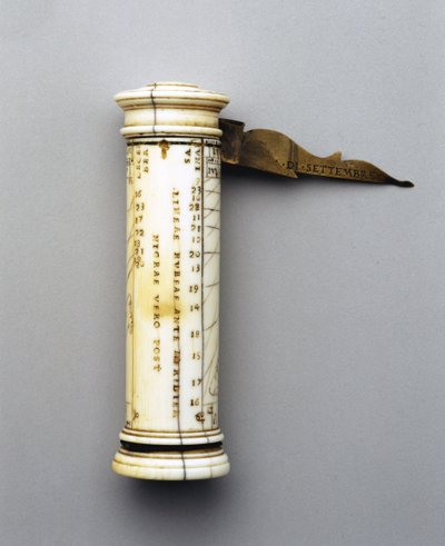 Portable Column Sundial, signed D. Stephanus by Italian School