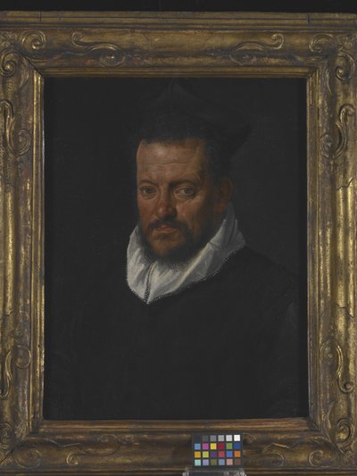 Portrait Of A Priest by Italian School