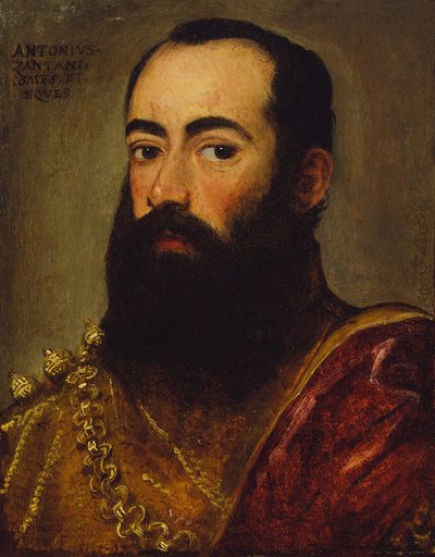 Portrait Presumed to Be of Antonio Zantani by Italian School