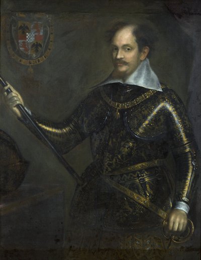 Portrait of Alessandro I Pico della Mirandola, Marquis of Concordia and Duke of Mirandola, in Armour by Italian School
