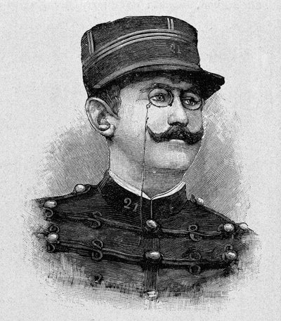 Portrait of Alfred Dreyfus by Italian School