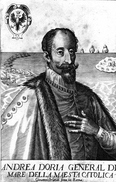 Portrait of Andrea Doria (1466-1560), Italian warman by Italian School