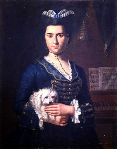 Portrait of Anna Paoli, c.1750 by Italian School