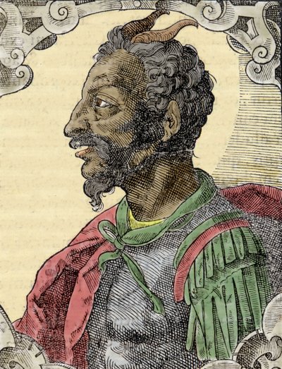 Portrait of Attila (from Bernardino Corio
