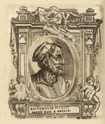 Portrait of Baldassare Tommaso Peruzzi by Italian School