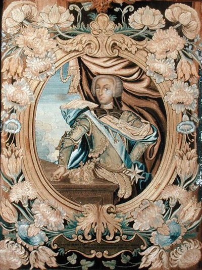 Portrait of Carlos III (1759-1788) King of Sicily, Naples, Spain and Jerusalem by Italian School