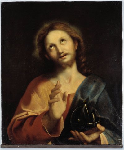 Portrait of Christ. Milanese school of the 16th century. Anonymous painting by Italian School