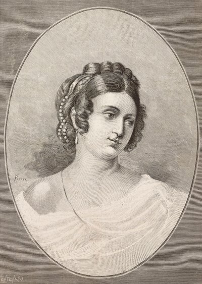 Portrait of Costanza Monti (1792-1840), Italian poet by Italian School