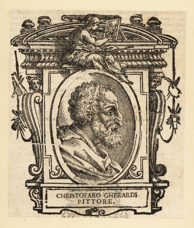 Portrait of Cristofano Gherardi by Italian School