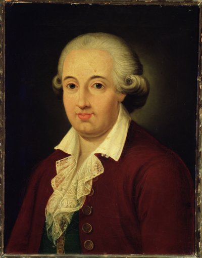 Portrait of Domenico Cimarosa, Italian Composer by Italian School