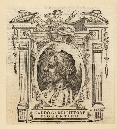 Portrait of Gaddo Gaddi by Italian School