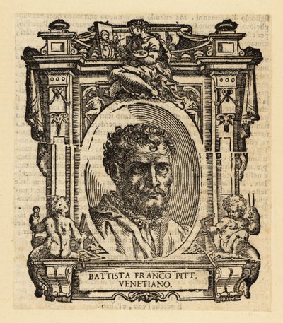 Portrait of Giovanni Battista Franco by Italian School