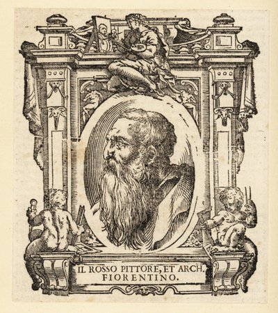 Portrait of Rosso Fiorentino by Italian School