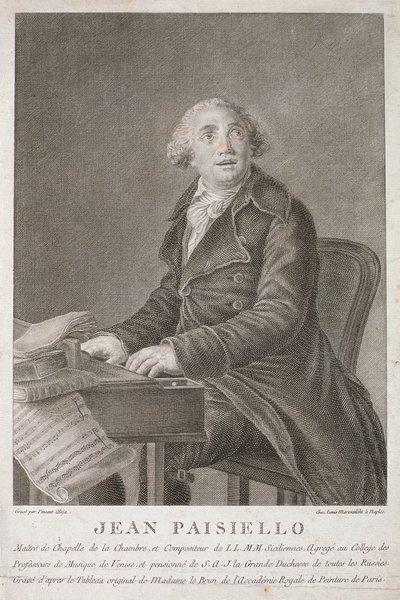 Portrait of Giovanni Paisiello (1782-1840) by Italian School