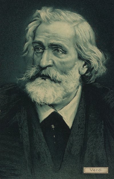 Portrait of Giuseppe Verdi by Italian School
