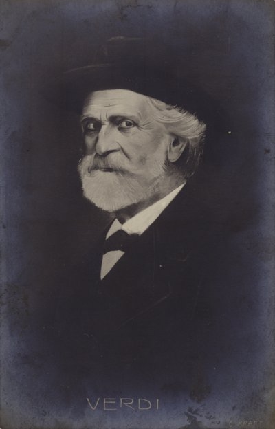 Portrait of Giuseppe Verdi by Italian School