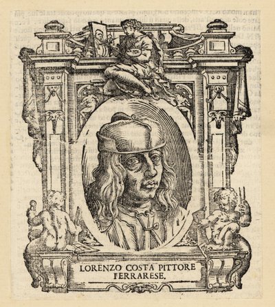 Portrait of Lorenzo Costa by Italian School