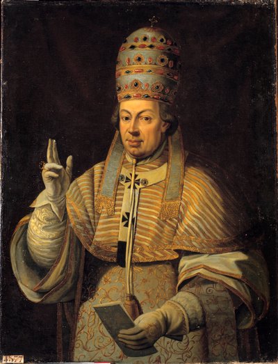 Portrait of Pope Pius VI by Italian School