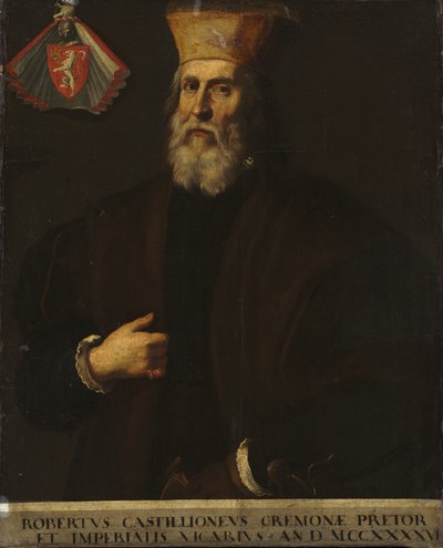 Portrait of Roberto Castiglione by Italian School