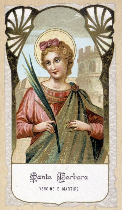 Portrait of Saint Beard, Virgin and Martyrdom, Italy by Italian School