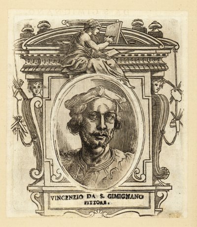 Portrait of Vincenzo Tamagni by Italian School