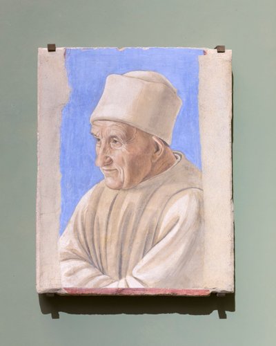 Portrait of an old man, last quarter of the 15th century by Italian School