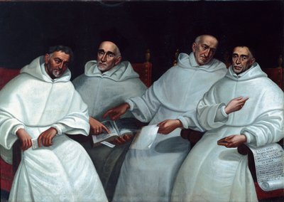 Portrait of Inquisitors Michele Sasso, Tommaso Novaro, Vincenzo Reghezza, Ambrogio Roggeri by Italian School