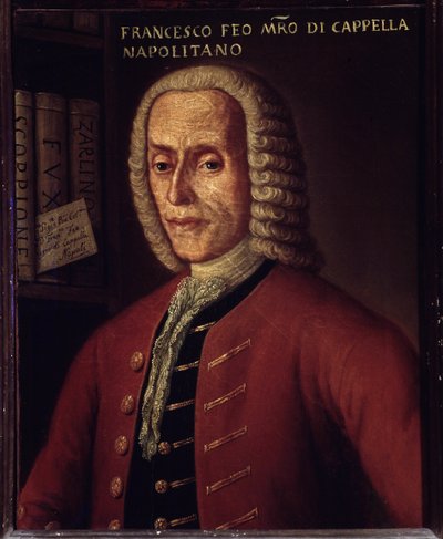 Portrait of Francesco Feo, Italian Composer by Italian School