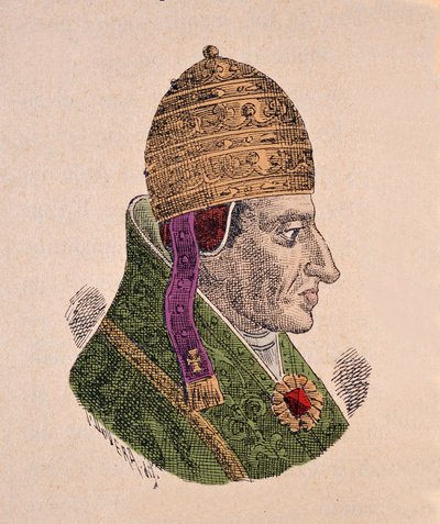 Portrait of Antipope Alexander V (1409-1410) by Italian School