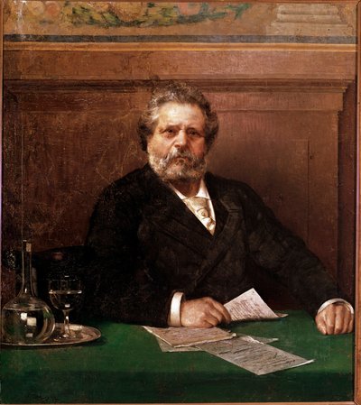 Portrait of the Italian poet Giosue Carducci. Anonymous painting. End of the 19th century Bologna, Casa Carducci by Italian School
