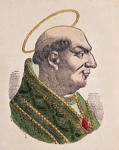Portrait of Pope Agapetus I (535-536) by Italian School