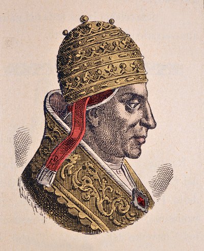 Portrait of Pope Alexandre II (1061-1073) by Italian School