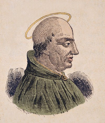 Portrait of Pope Anterus (235-236) by Italian School