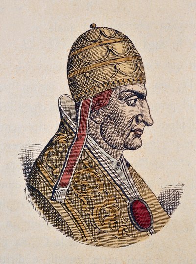 Portrait of Pope Benedict IX (1032-1044) by Italian School