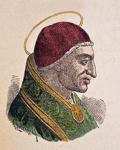 Portrait of Pope Dionysius by Italian School