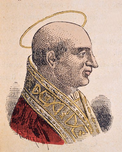 Portrait of Pope Eutychian by Italian School