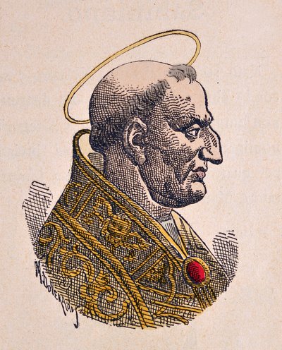 Portrait of Pope Gregory I the Great (590-604) by Italian School