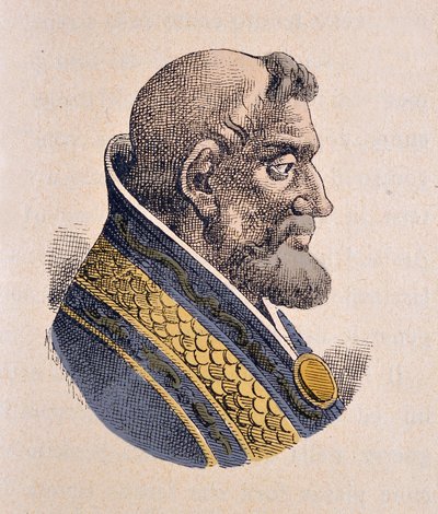 Portrait of Pope Honorius III (1213-1227) by Italian School