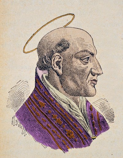 Portrait of Pope John I by Italian School