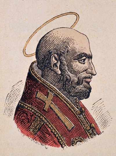 Portrait of Pope Julius I by Italian School