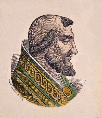 Portrait of Pope Leon IX (1049-1054) by Italian School