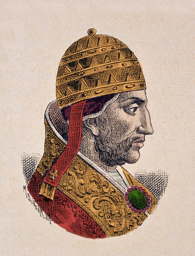 Portrait of Pope Nicholas III (1277-1280) by Italian School
