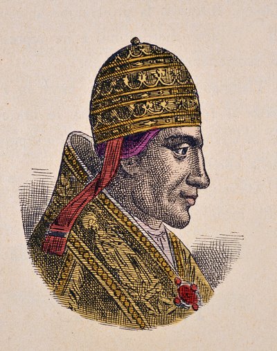 Portrait of Pope Nicholas II (1058-1061) by Italian School