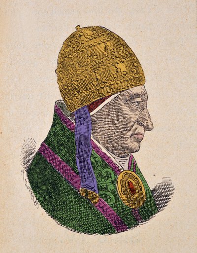 Portrait of Pope Sixte IV (1471-1484) by Italian School