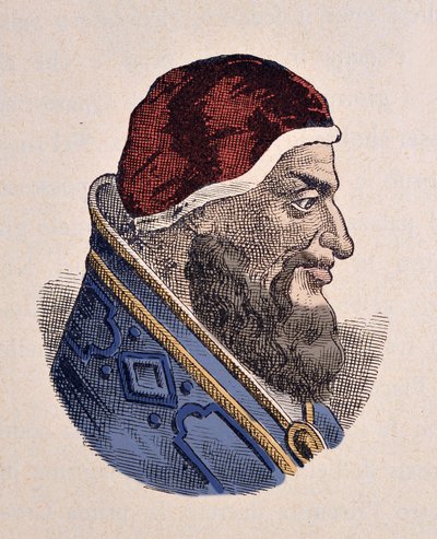 Portrait of Pope Urban II (1088-1099) by Italian School