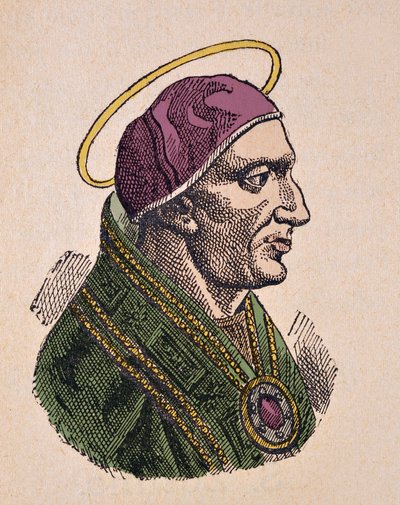 Portrait of Pope Zosimus by Italian School