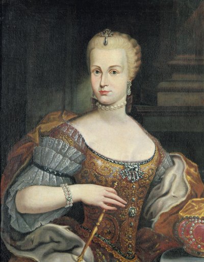 Portrait of the Wife of Pietro Leopoldo di Lorena by Italian School
