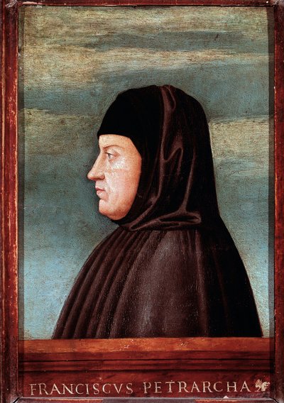 Portrait of the Poet Francesco Petrarca (Petrarch) by Italian School