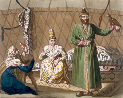 Prince and Head of State of the Kirghiz People, c.1820s-30s by Italian School